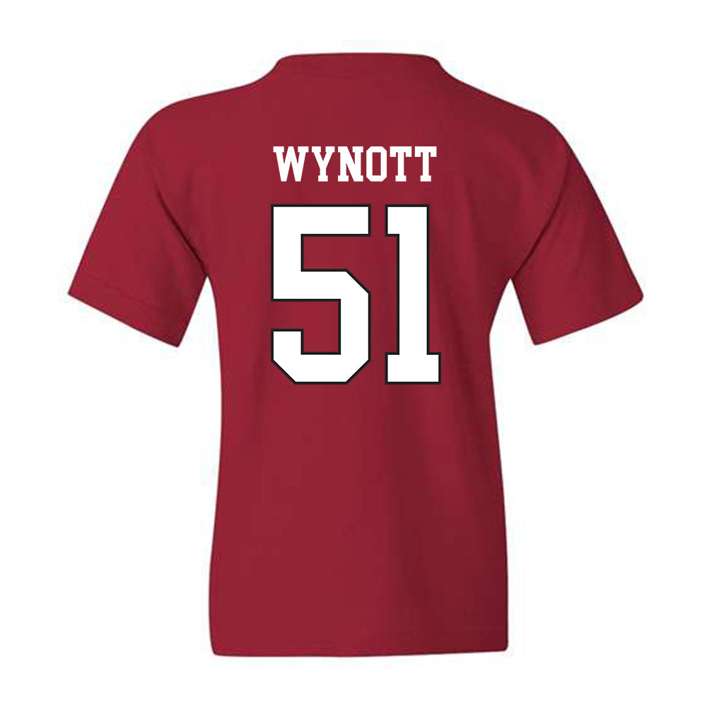 WSU - NCAA Men's Basketball : Kase Wynott - Sports Shersey Youth T-Shirt