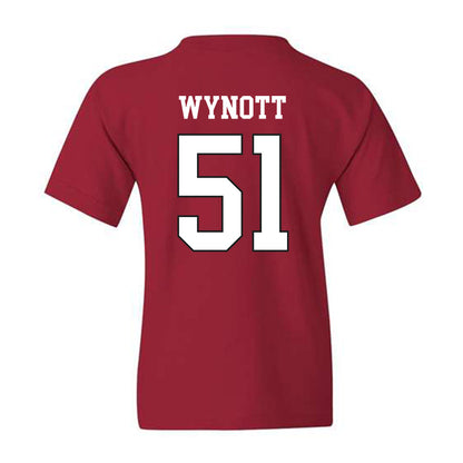 WSU - NCAA Men's Basketball : Kase Wynott - Sports Shersey Youth T-Shirt