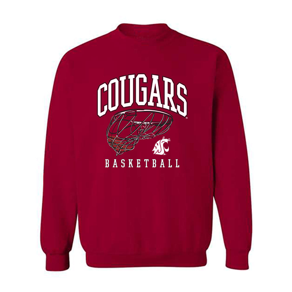 WSU - NCAA Men's Basketball : Lejuan Watts - Sports Shersey Crewneck Sweatshirt-0