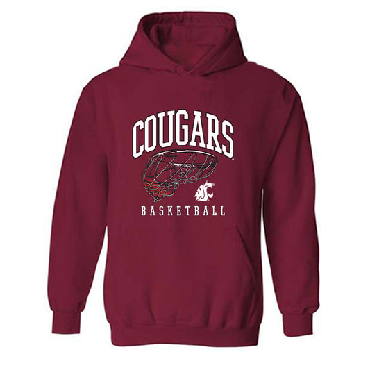 WSU - NCAA Men's Basketball : Dieume Blakely - Sports Shersey Hooded Sweatshirt-0