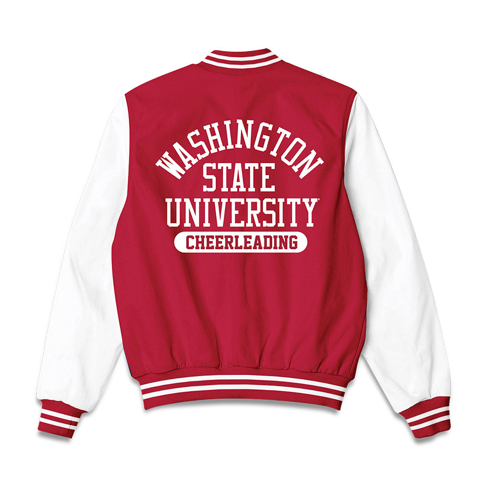 WSU - NCAA Cheerleading : Maya Peterson - Bomber Jacket-1