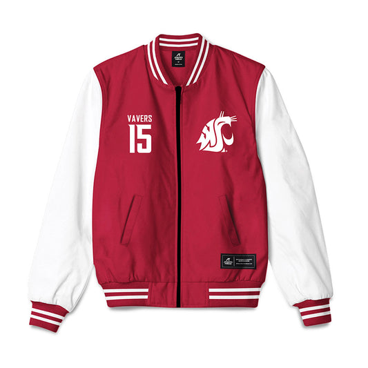 WSU - NCAA Men's Basketball : Rihards Vavers - Bomber Jacket