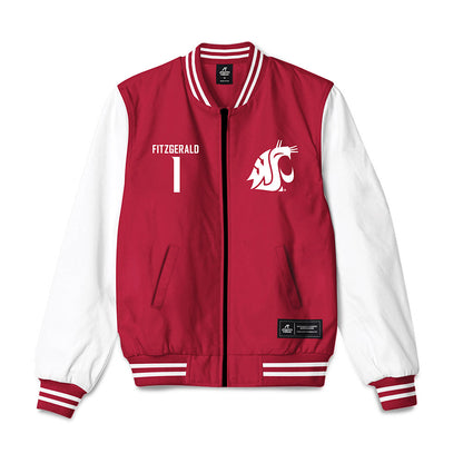 WSU - NCAA Women's Soccer : KEARA FITZGERALD - Bomber Jacket-0