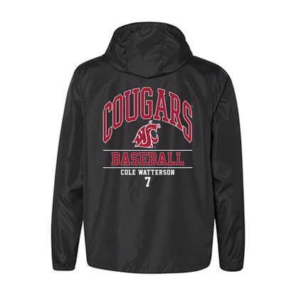 WSU - NCAA Baseball : Cole Watterson - Windbreaker-1