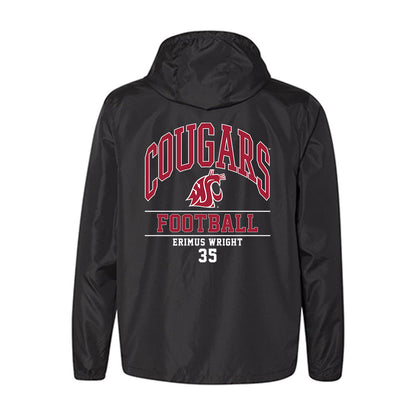 WSU - NCAA Football : Erimus Wright - Windbreaker-1