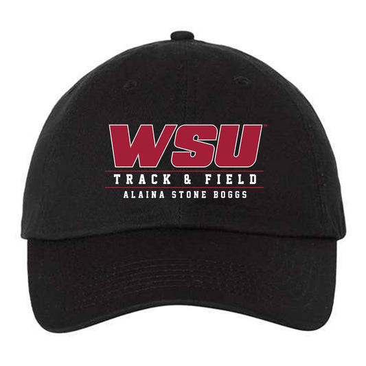 WSU - NCAA Women's Track & Field : Alaina Stone Boggs - Dad Hat-0