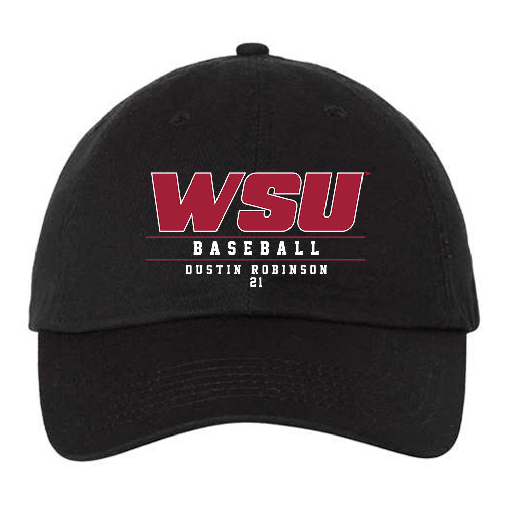 WSU - NCAA Baseball : Dustin Robinson - Dad Hat-0