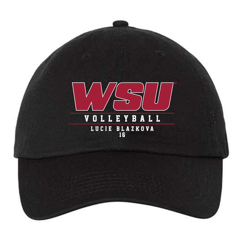 WSU - NCAA Women's Volleyball : Lucie Blazkova - Dad Hat-0