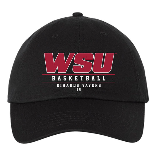 WSU - NCAA Men's Basketball : Rihards Vavers - Dad Hat