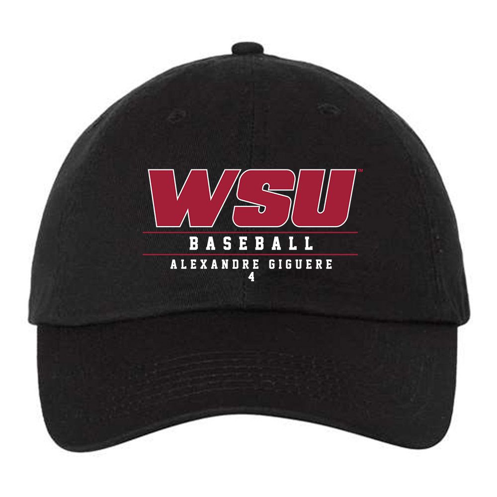 WSU - NCAA Baseball : Alexandre Giguere - Dad Hat-0