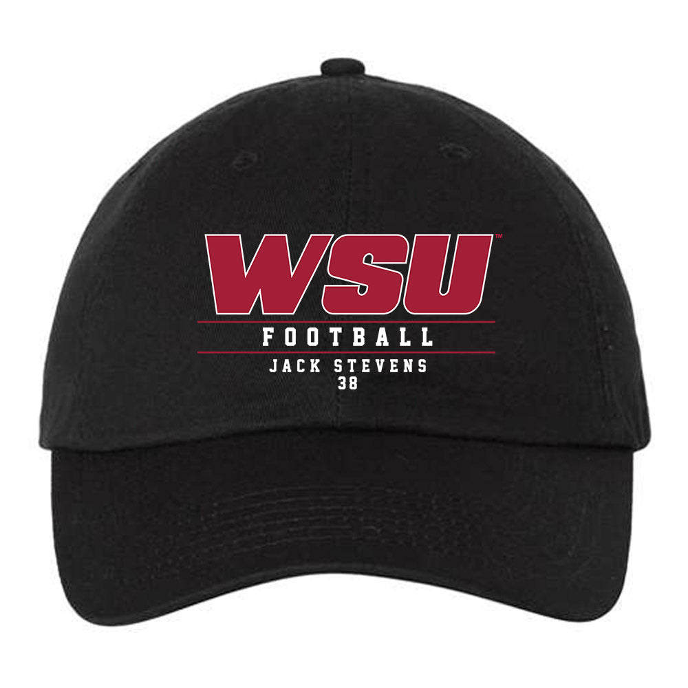 WSU - NCAA Football : Jack Stevens - Dad Hat-0