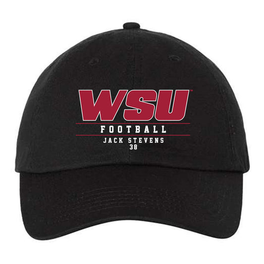 WSU - NCAA Football : Jack Stevens - Dad Hat-0