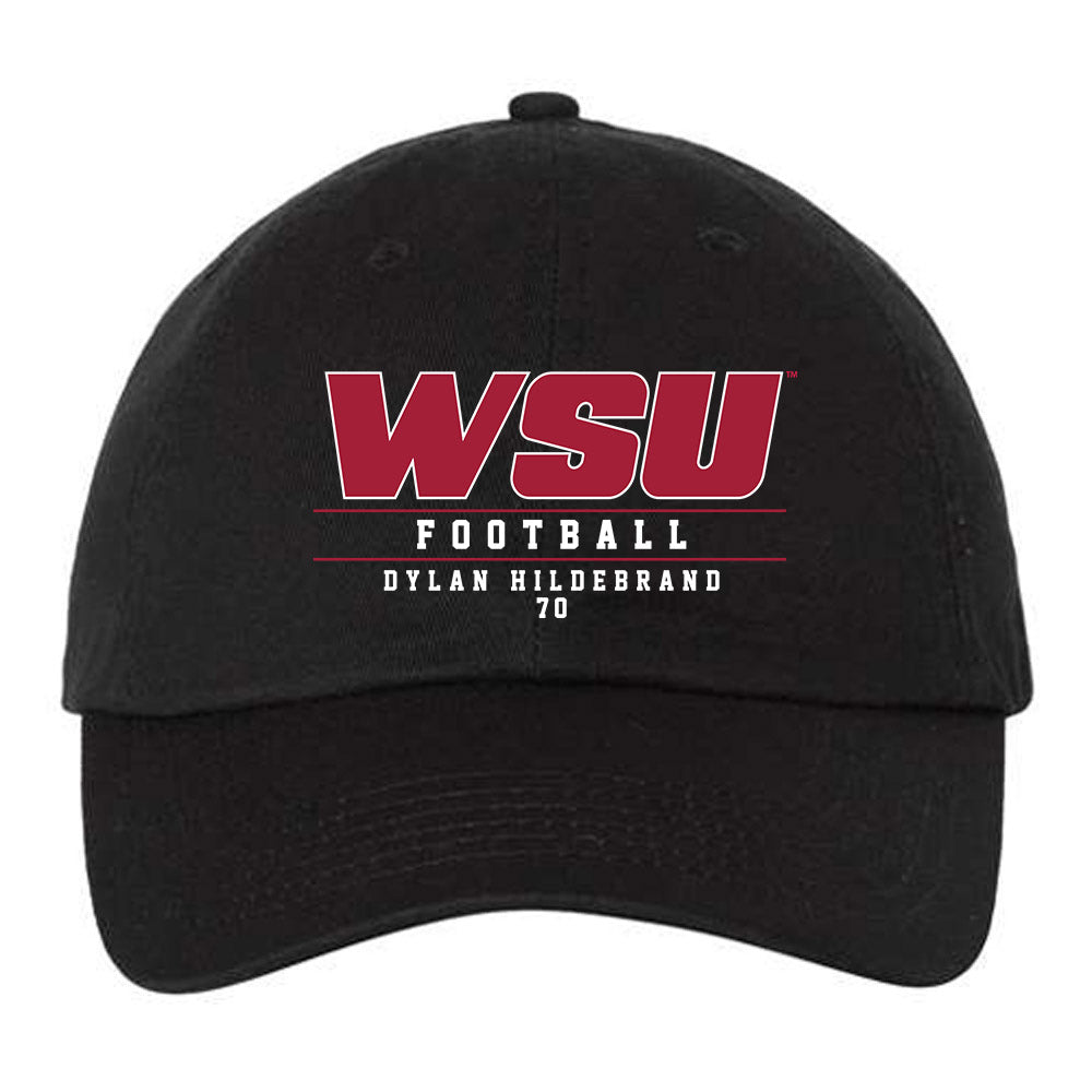 WSU - NCAA Football : Dylan Hildebrand - Dad Hat-0