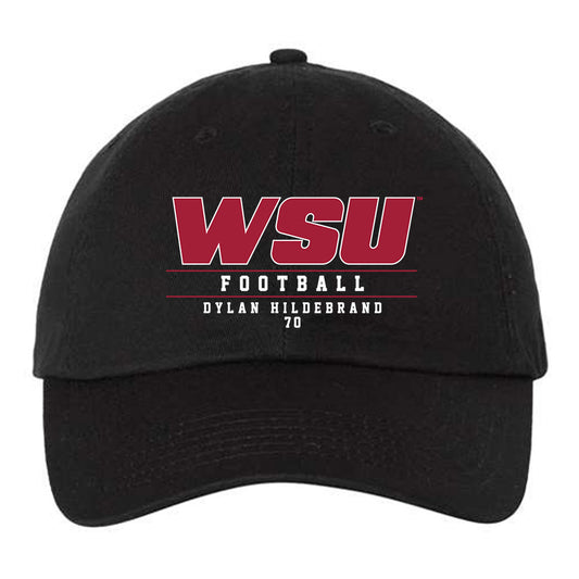 WSU - NCAA Football : Dylan Hildebrand - Dad Hat-0