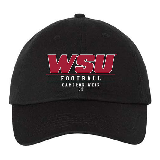 WSU - NCAA Football : Cameron Weir - Dad Hat-0