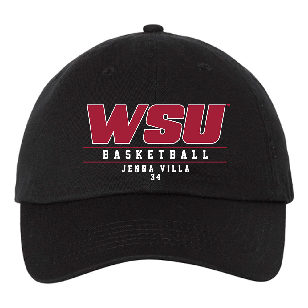 WSU - NCAA Women's Basketball : Jenna Villa - Dad Hat