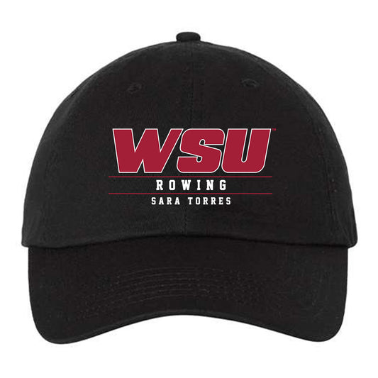 WSU - NCAA Women's Rowing : Sara Torres - Dad Hat-0