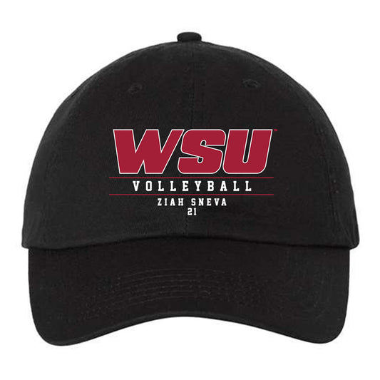 WSU - NCAA Women's Volleyball : ziah sneva - Dad Hat-0