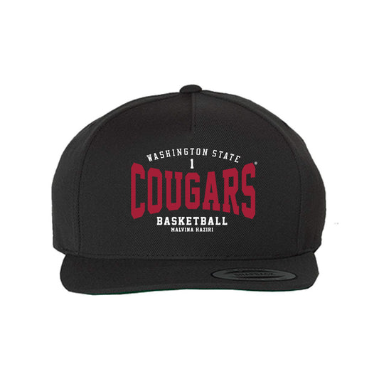 WSU - NCAA Women's Basketball : Malvina Haziri - Snapback Hat-0
