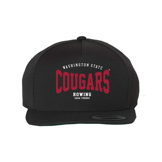 WSU - NCAA Women's Rowing : Sara Torres - Snapback Hat-0