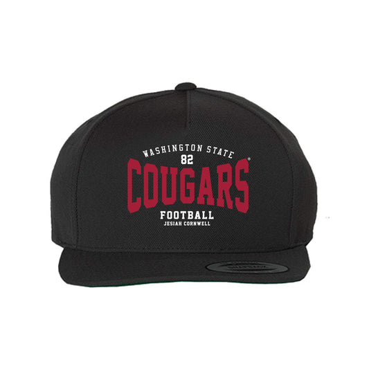 WSU - NCAA Football : Jesiah Cornwell - Snapback Hat-0