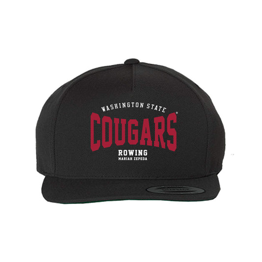 WSU - NCAA Women's Rowing : Mariah Zepeda - Snapback Hat-0