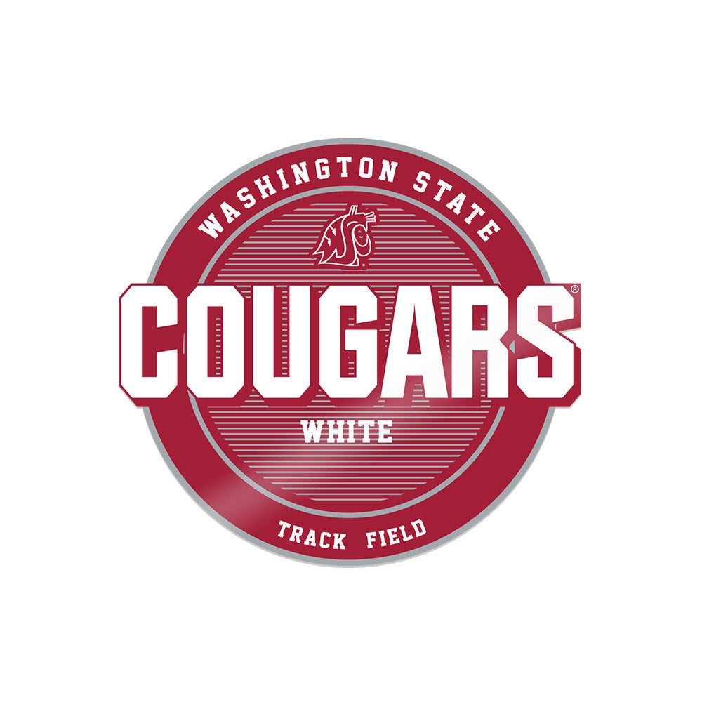 WSU - NCAA Men's Track & Field : Cody White - Sticker-0