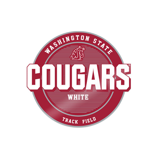 WSU - NCAA Men's Track & Field : Cody White - Sticker-0