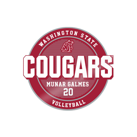 WSU - NCAA Women's Volleyball : Tinons Munar Galmes - Sticker-0