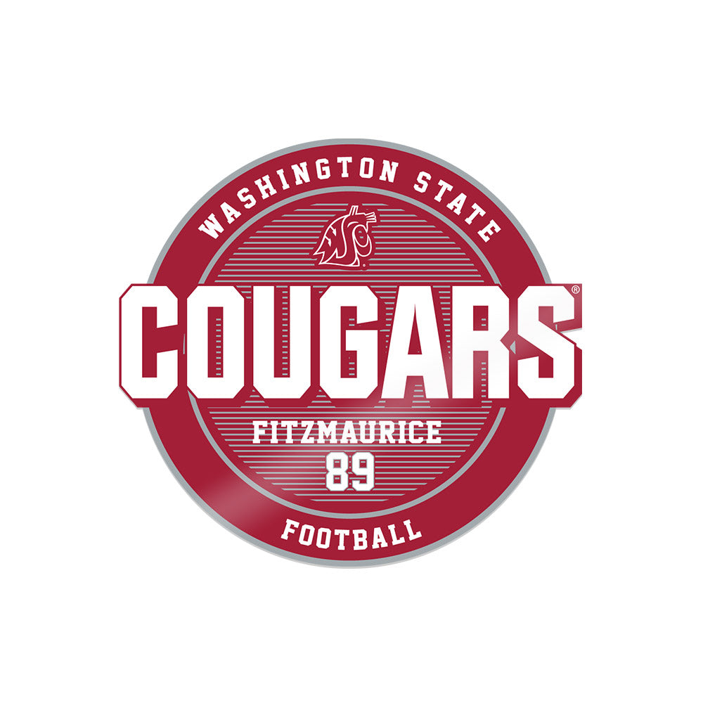 WSU - NCAA Football : Donovan Fitzmaurice - Sticker-0