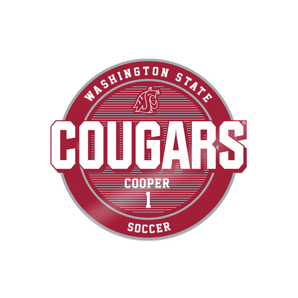 WSU - NCAA Women's Soccer : Nadia Cooper - Sticker-0