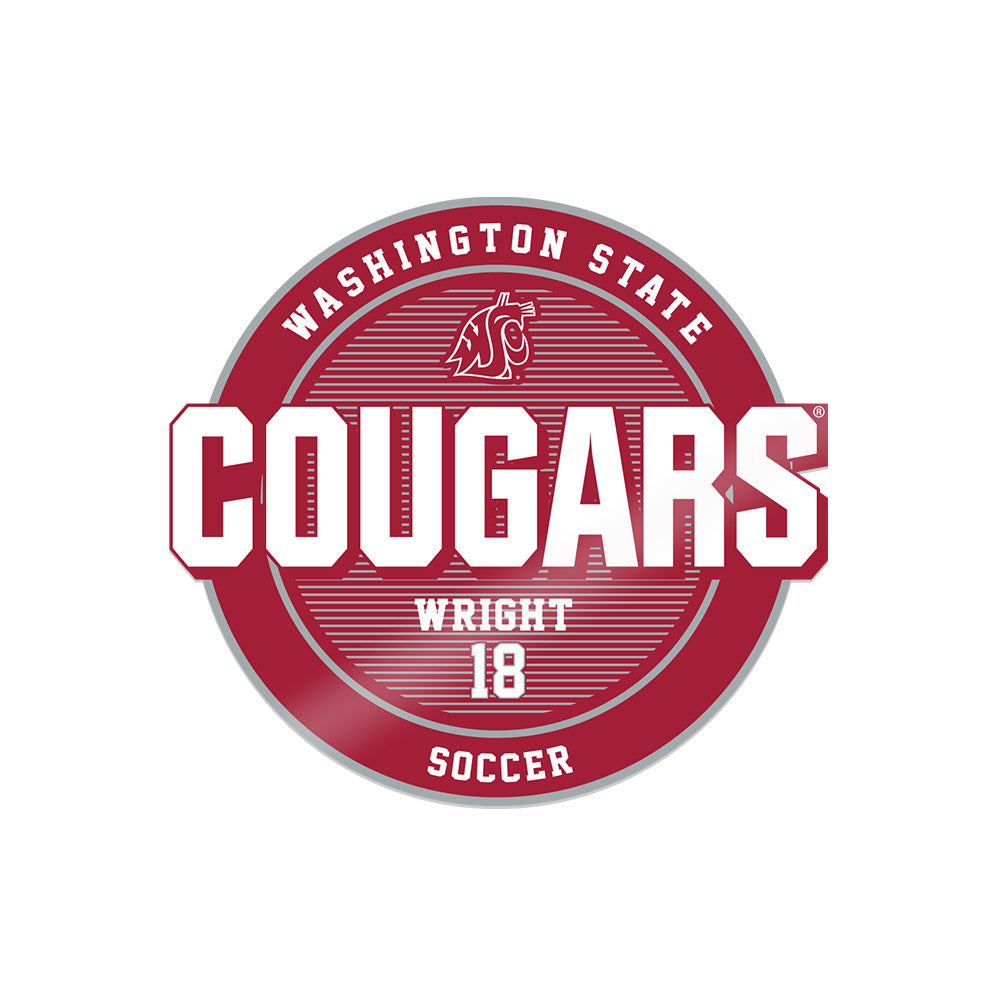 WSU - NCAA Women's Soccer : Isabelle Wright - Sticker-0