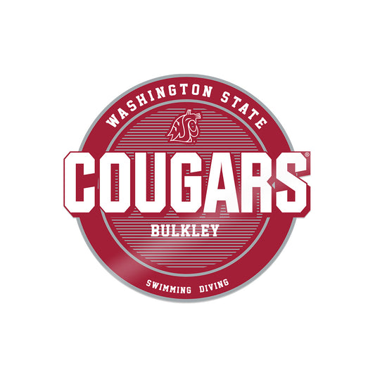 WSU - NCAA Women's Swimming & Diving : Avery Bulkley - Sticker-0