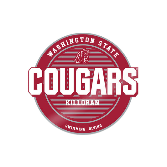 WSU - NCAA Women's Swimming & Diving : Lorelai Killoran - Sticker-0