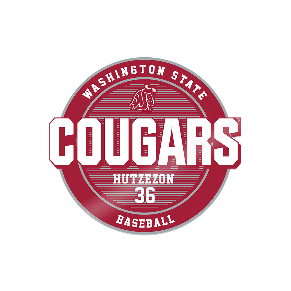 WSU - NCAA Baseball : Ingmar Hutzezon - Sticker-0