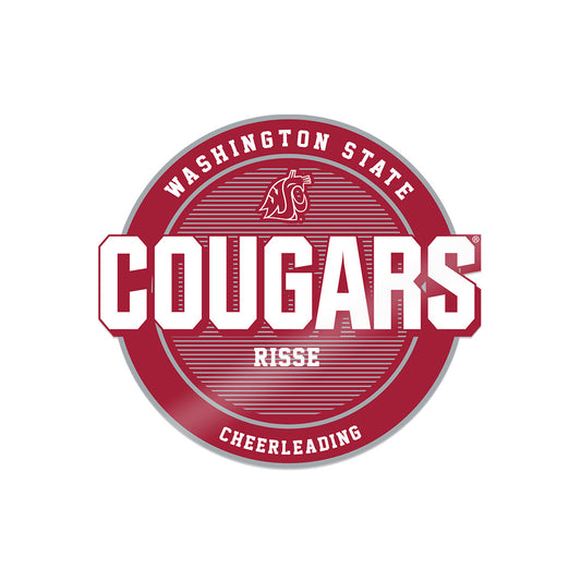 WSU - NCAA Cheerleading : Luca Risse - Sticker-0