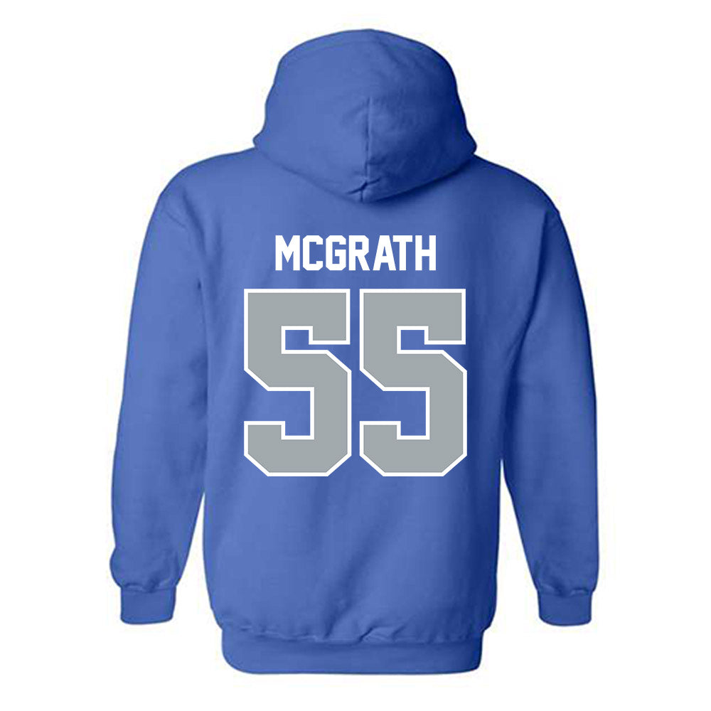 CNU - NCAA Football : Daniel McGrath - Classic Shersey Hooded Sweatshirt-1