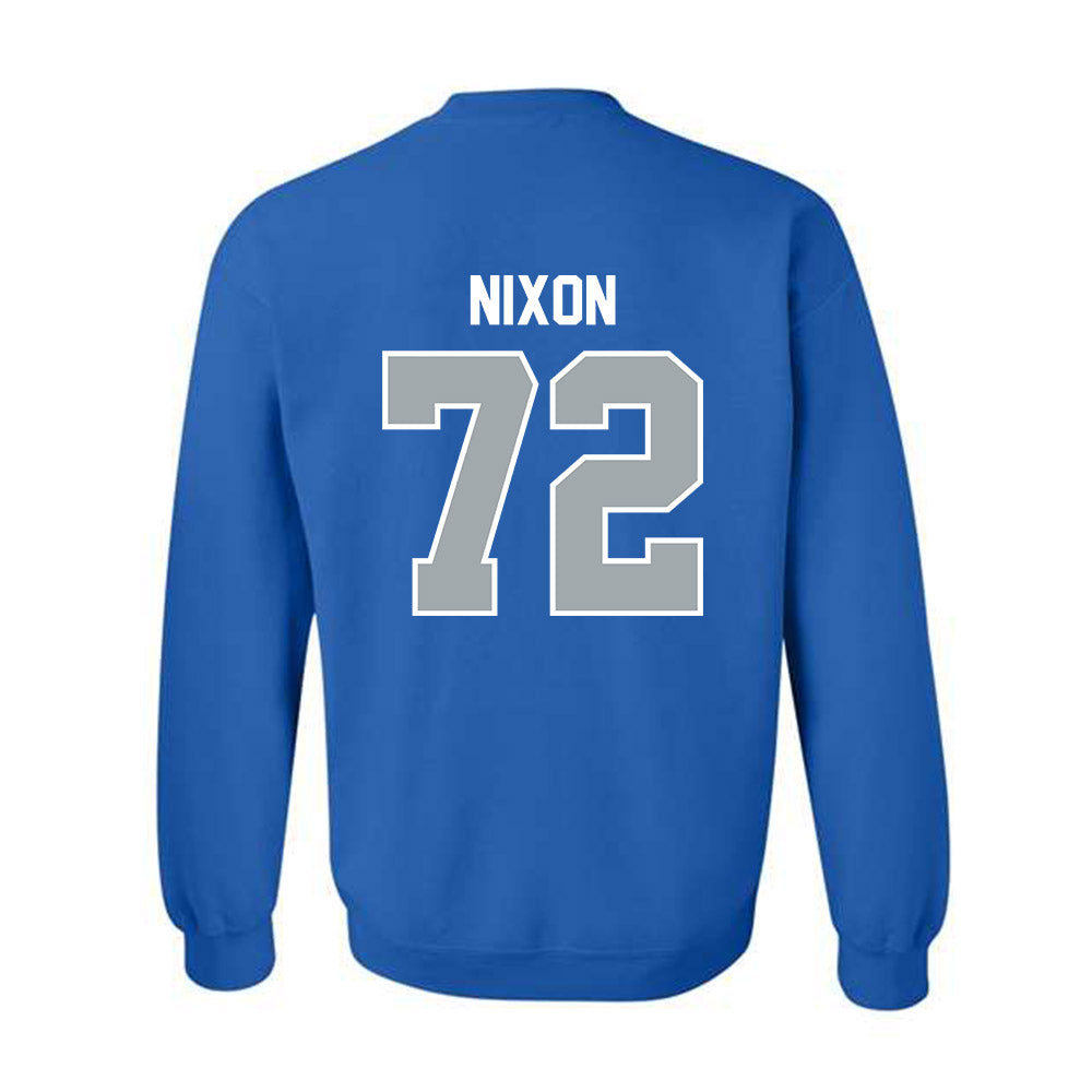 CNU - NCAA Football : Evan Nixon - Classic Shersey Crewneck Sweatshirt-1