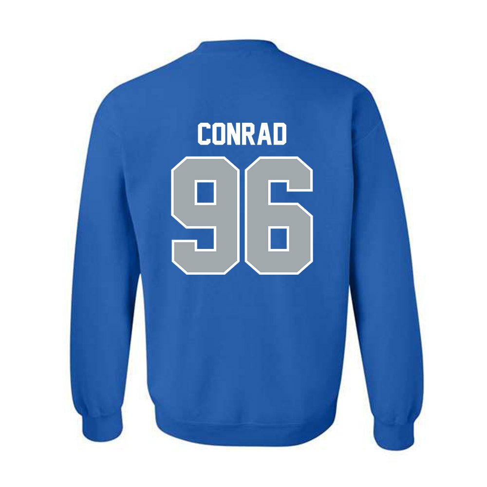 CNU - NCAA Football : Walker Conrad - Classic Shersey Crewneck Sweatshirt-1