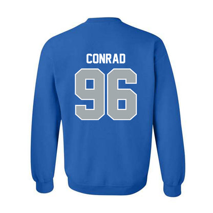 CNU - NCAA Football : Walker Conrad - Classic Shersey Crewneck Sweatshirt-1