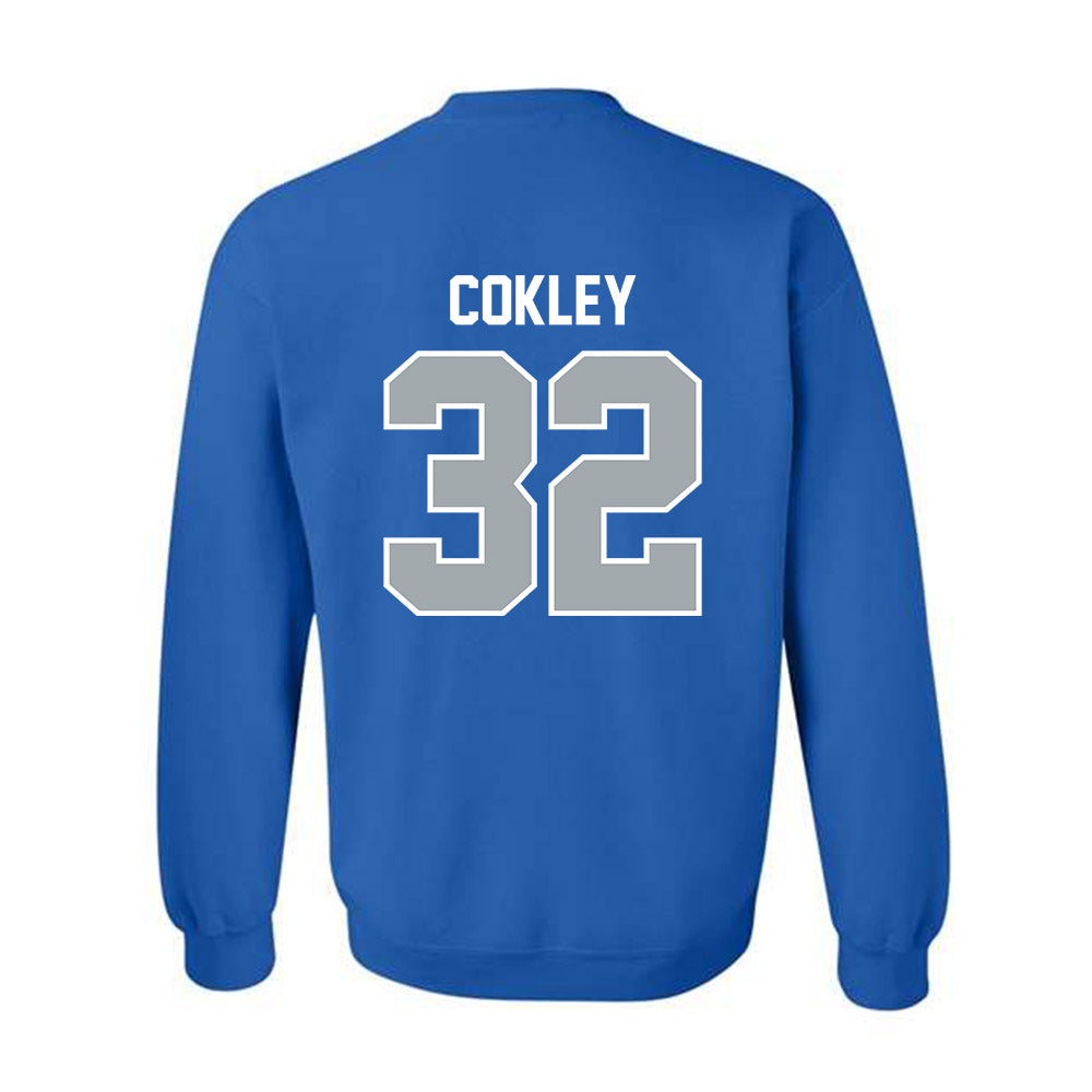 CNU - NCAA Football : Jordan Cokley - Classic Shersey Crewneck Sweatshirt-1