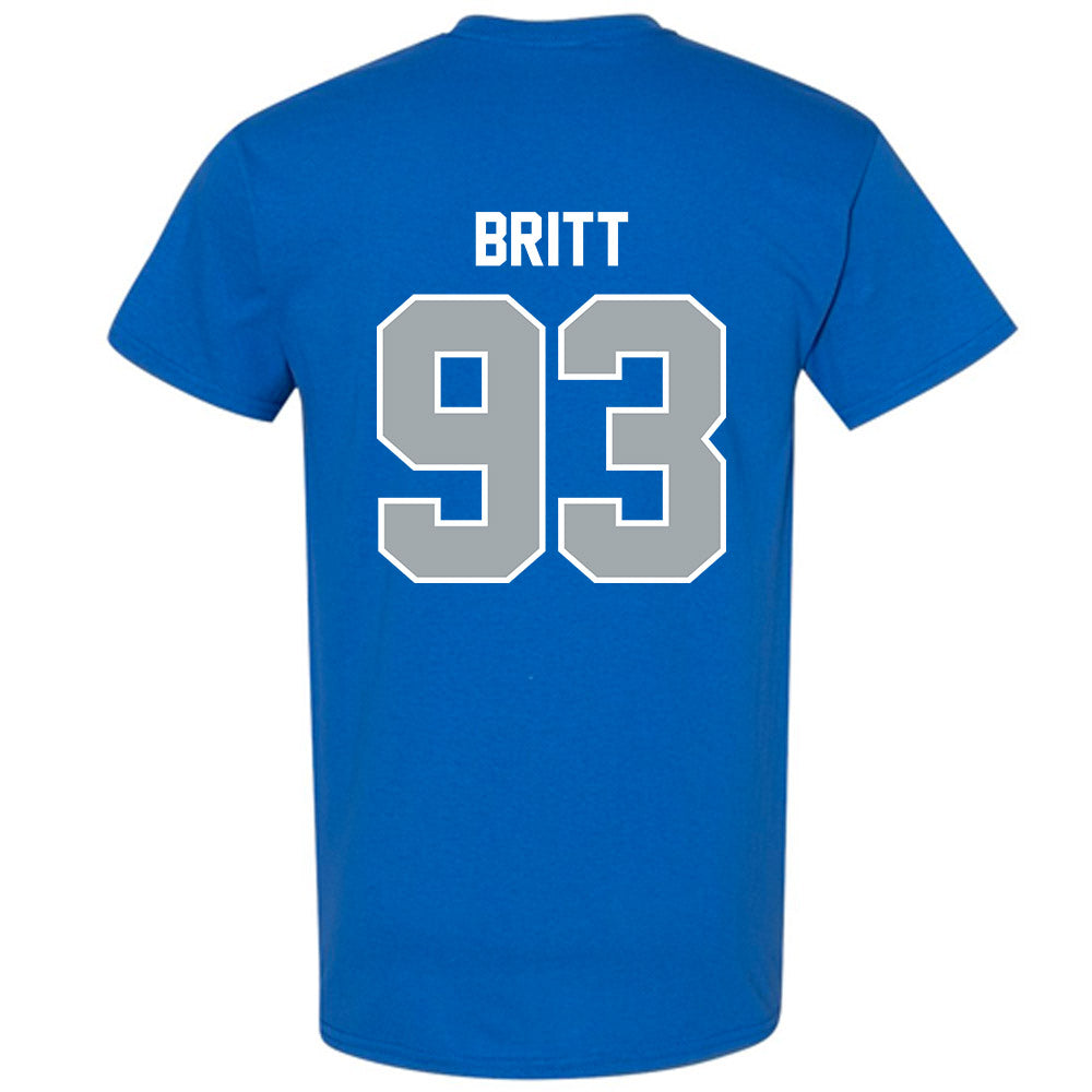 CNU - NCAA Football : Jaylen Britt - Classic Shersey T-Shirt-1