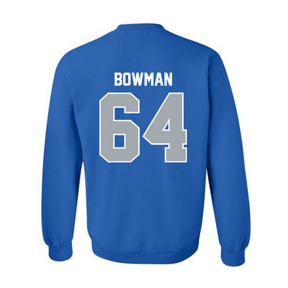 CNU - NCAA Football : Easton Bowman - Classic Shersey Crewneck Sweatshirt-1