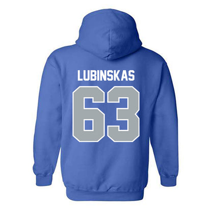 CNU - NCAA Football : Joe Lubinskas - Classic Shersey Hooded Sweatshirt-1