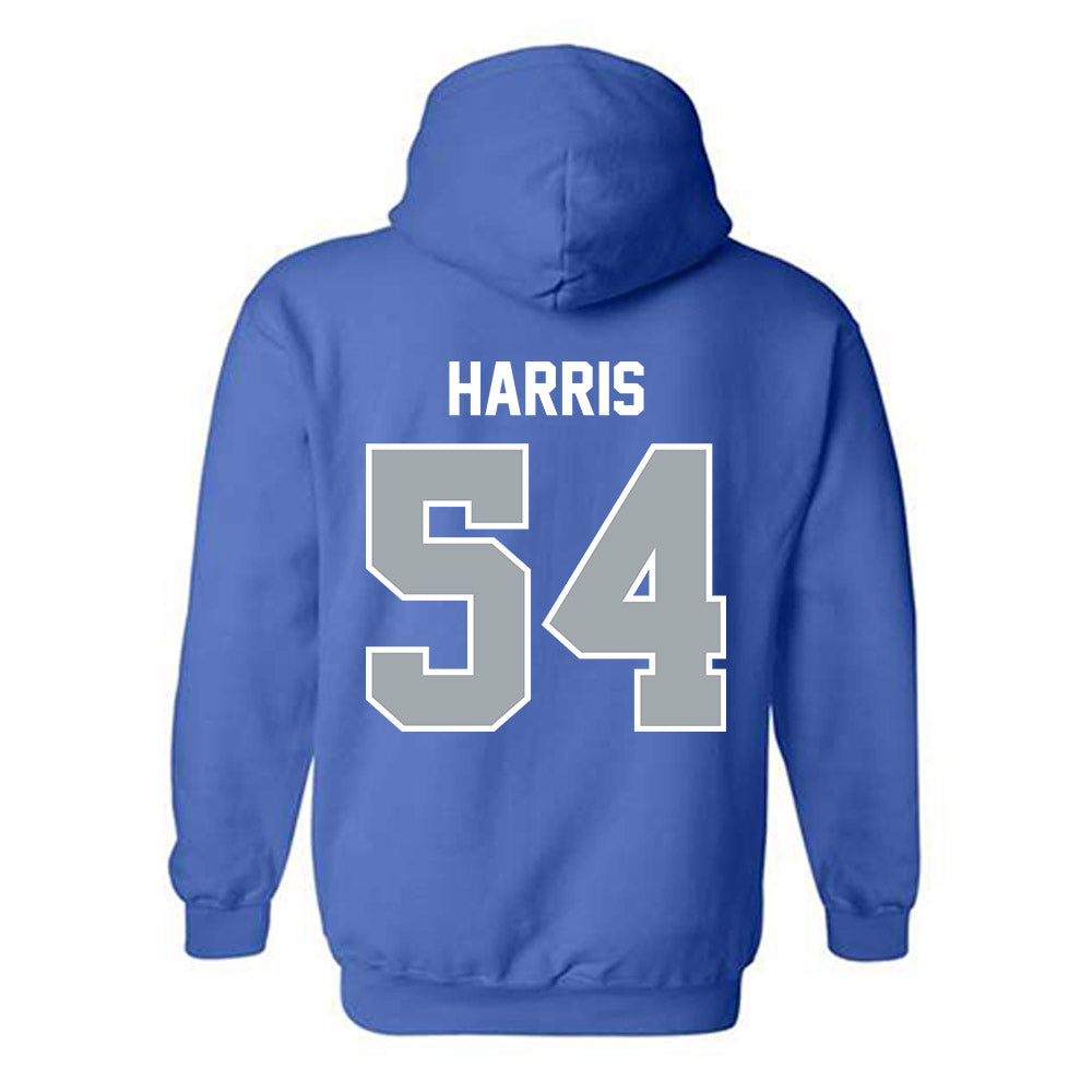 CNU - NCAA Football : Mario Harris - Classic Shersey Hooded Sweatshirt-1