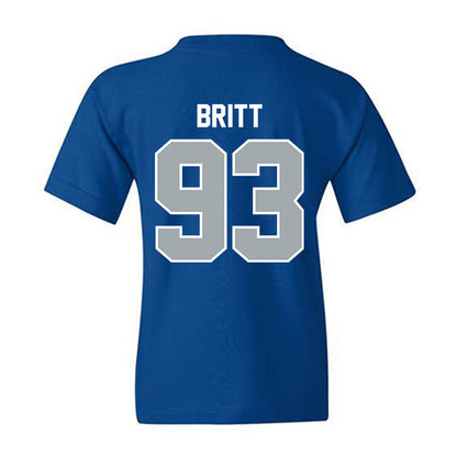 CNU - NCAA Football : Jaylen Britt - Classic Shersey Youth T-Shirt-1