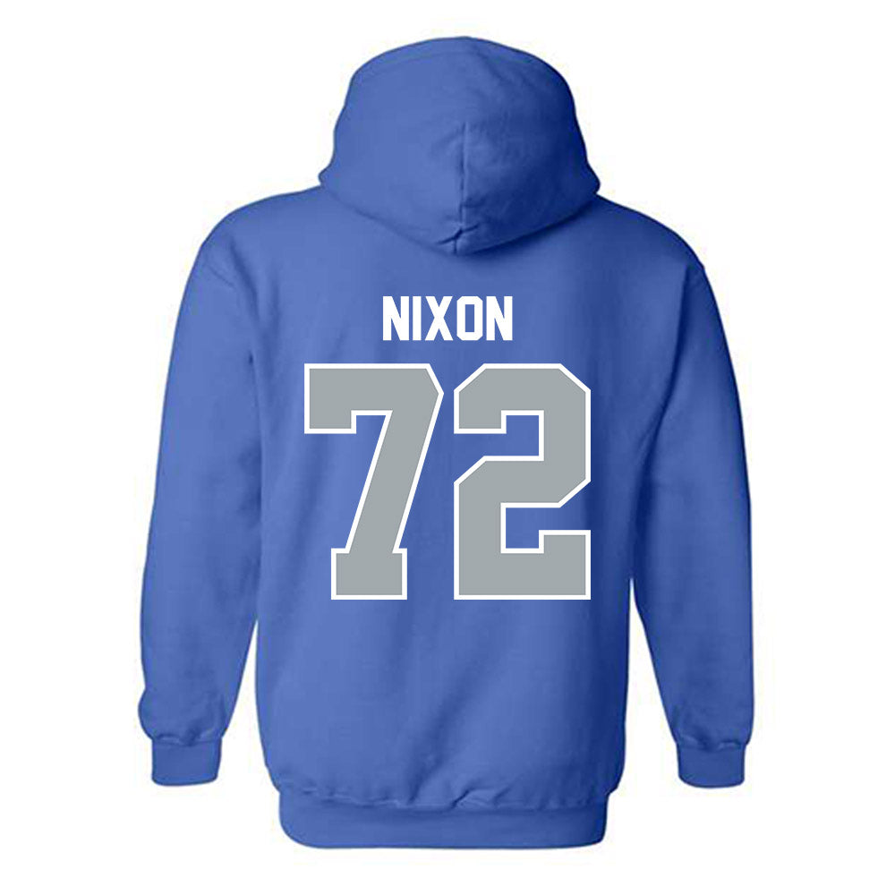 CNU - NCAA Football : Evan Nixon - Classic Shersey Hooded Sweatshirt-1