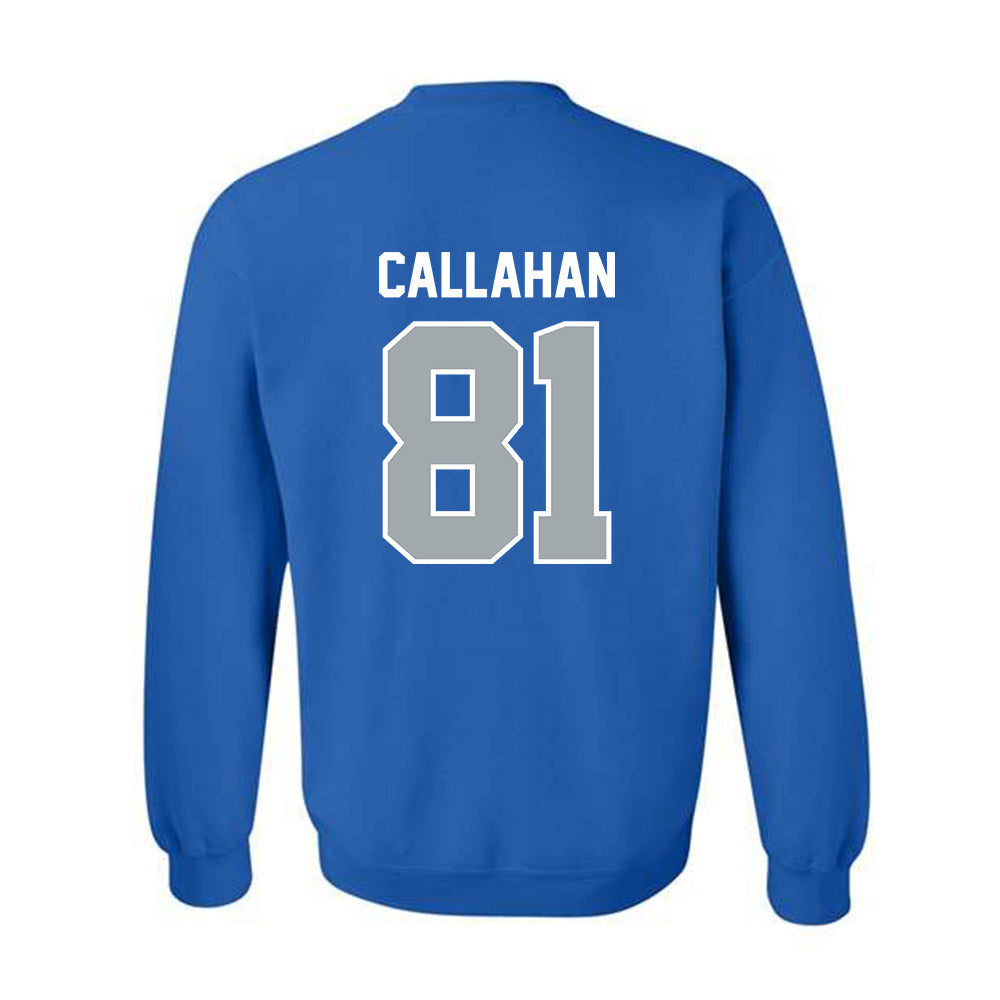 CNU - NCAA Football : Jordan Callahan - Classic Shersey Crewneck Sweatshirt-1