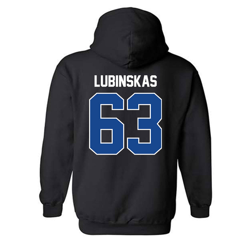 CNU - NCAA Football : Joe Lubinskas - Classic Shersey Hooded Sweatshirt-1