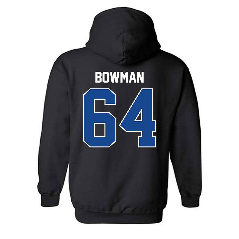 CNU - NCAA Football : Easton Bowman - Classic Shersey Hooded Sweatshirt-1